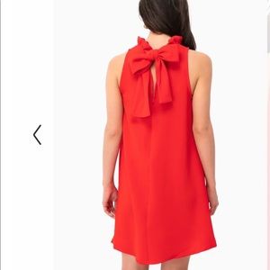 Tuckernuck Red Bow Back Dress